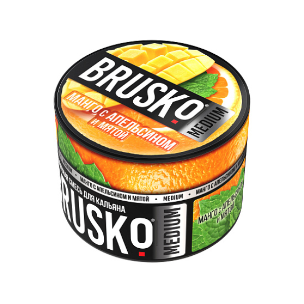 Смесь Brusko Манго с апельсином и мятой 50 гр в Турции