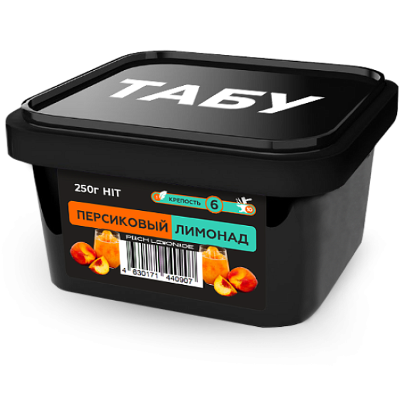 Смесь Tabu Hit Strong PEACH LEMONADE 250 гр в Турции