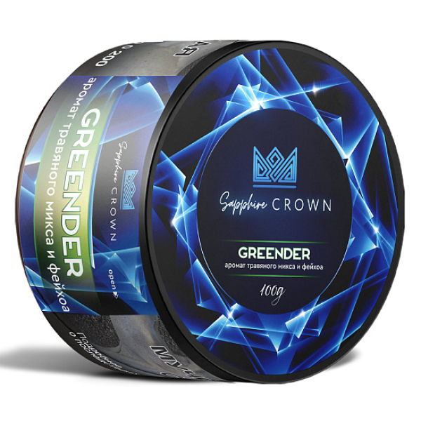 Табак SAPPHIRE CROWN GREENDER  100 грамм в Турции