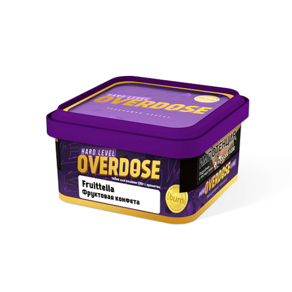 Табак OVERDOSE FRUITTELLA  200 грамм в Турции