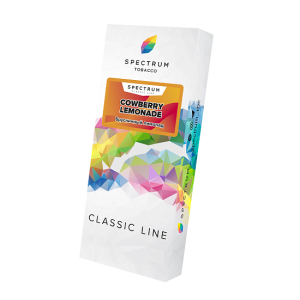 Табак SPECTRUM COWBERRY LEMONADE  100 грамм в Турции