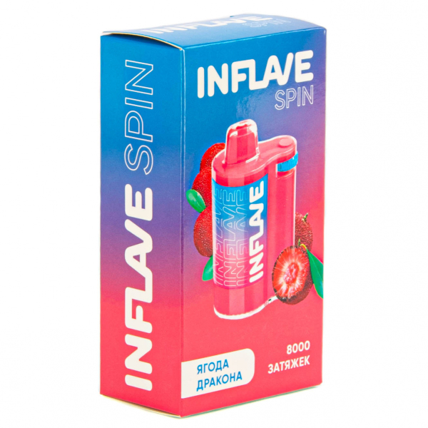 INFLAVE SPIN Ягода Дракона (8000 затяжек) в Турции