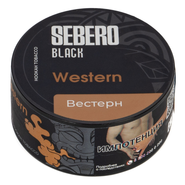 Табак Sebero Black Western  25 грамм в Турции