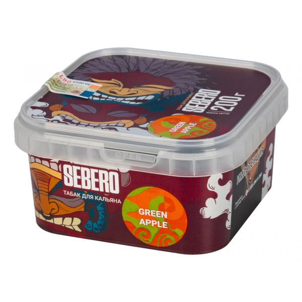 Табак Sebero Green apple  200 грамм в Турции