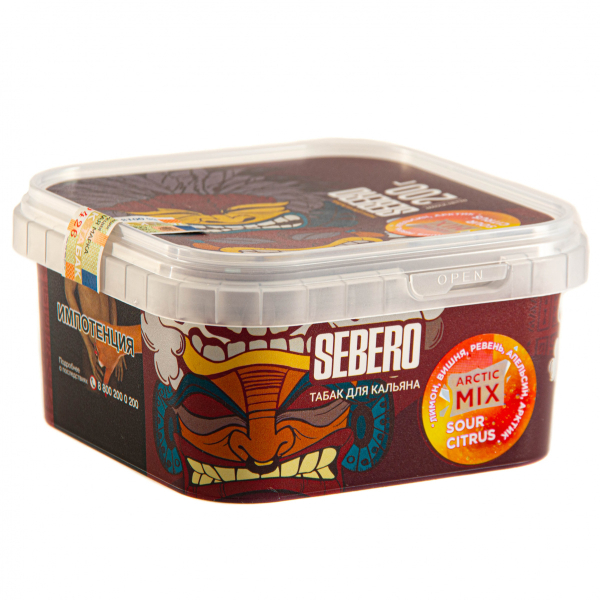 Табак Sebero Arctic Mix Sour citrus  200 грамм в Турции
