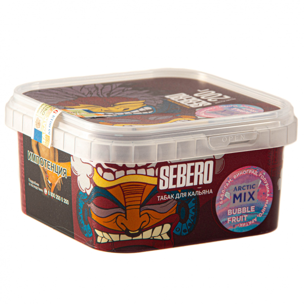 Табак Sebero Arctic Mix Bubble fruit  200 грамм в Турции