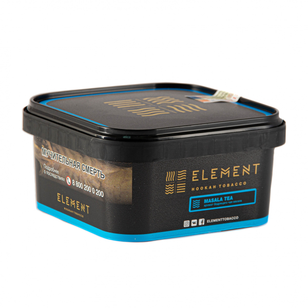 Табак Element ВОДА Masala tea  200 грамм в Турции
