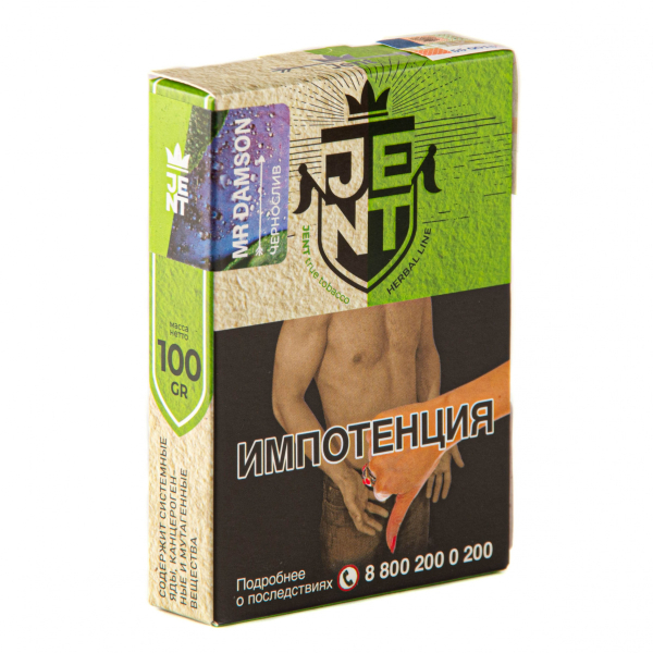 Табак JENT Mr Damson (Чернослив)  100 грамм в Турции