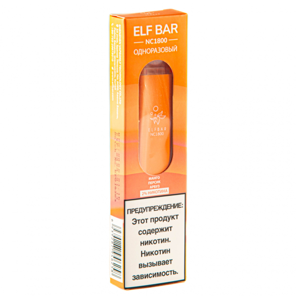 ELF BAR NC Mango Peach Watermelon (1800 затяжек) 20 мг в Турции