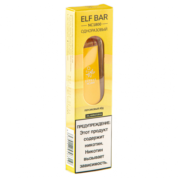 ELF BAR NC Peach Ice (1800 затяжек) 20 мг в Турции