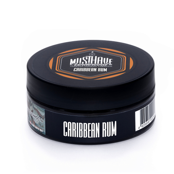 Табак MUST HAVE CARIBBEAN RUM  125 грамм в Турции