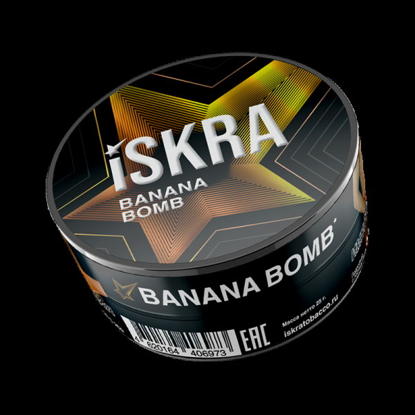Табак ISKRA Вanana Bomb  25 грамм в Турции