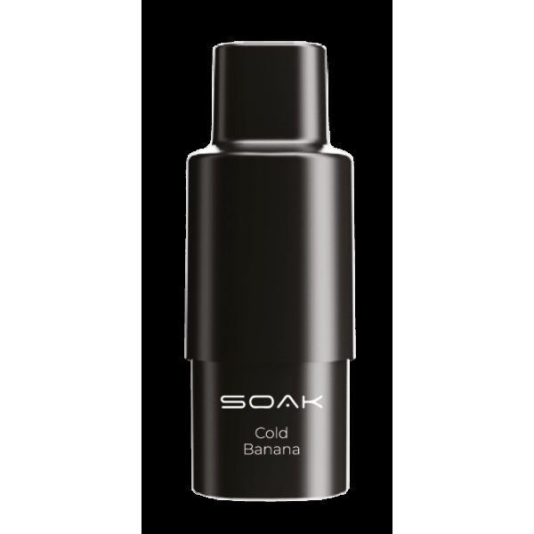 Картридж SOAK Q Холодный банан (1500 затяжек) в Турции