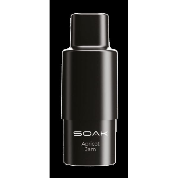 Картридж SOAK Q Абрикосовый джем (1500 затяжек) в Турции