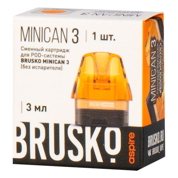 Картридж Brusko Minican 3 оранжевый в Турции