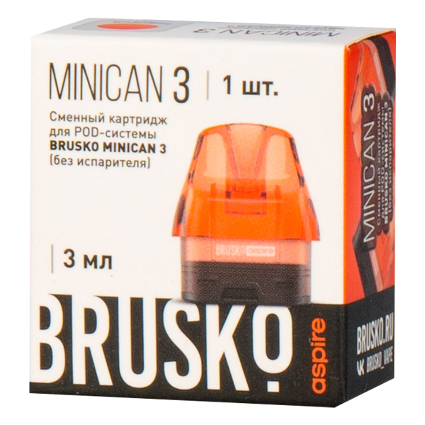 Картридж Brusko Minican 3 красный в Турции