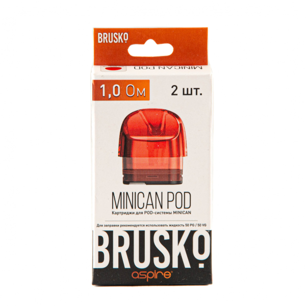 Картридж Brusko Minican красный (2шт.) 1,0 в Турции