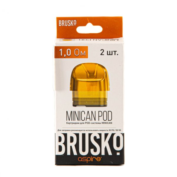 Картридж Brusko Minican жёлтый (2шт.) 1,0 в Турции