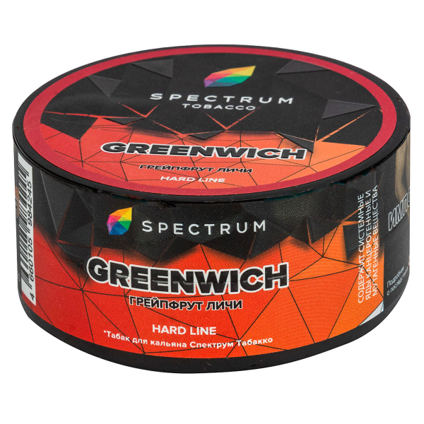Табак Spectrum Hard Greenwitch  25 грамм в Турции