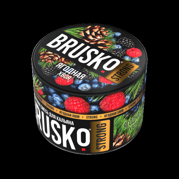 Смесь Brusko Strong ягодная хвоя  50 гр в Турции