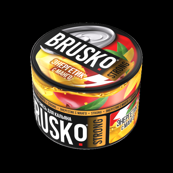Смесь Brusko Strong энергетик с манго  50 гр в Турции