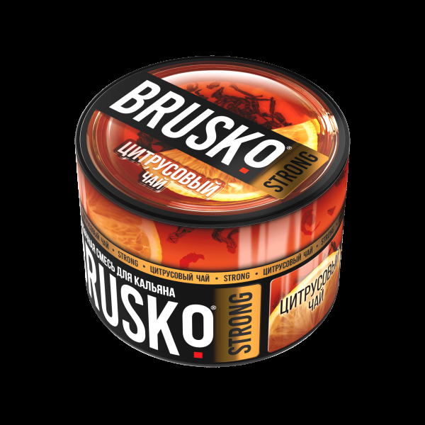 Смесь Brusko Strong цитрусовый чай  50 гр в Турции