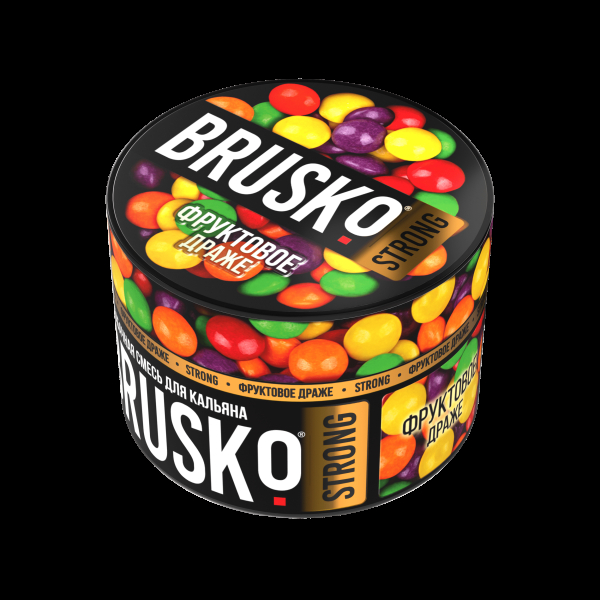 Смесь Brusko Strong фруктовое драже  50 гр в Турции