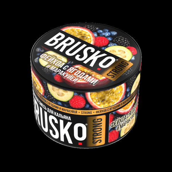 Смесь Brusko Strong фейхоа с ягодами и маракуйей  50 гр в Турции