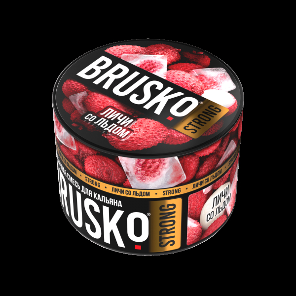 Смесь Brusko Strong личи со льдом  50 гр в Турции