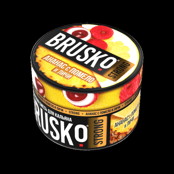 Смесь Brusko Strong ананас с помело и личи  50 гр в Турции