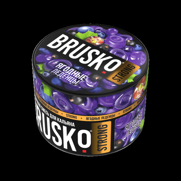 Смесь Brusko Strong ягодные леденцы  50 гр в Турции