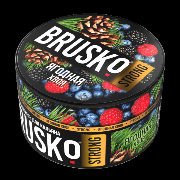 Смесь Brusko Strong ягодная хвоя  250 гр в Турции