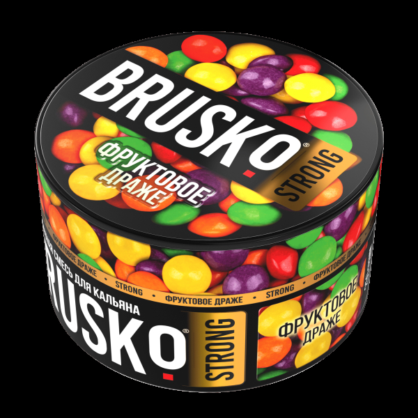 Смесь Brusko Strong фруктовое драже  250 гр в Турции