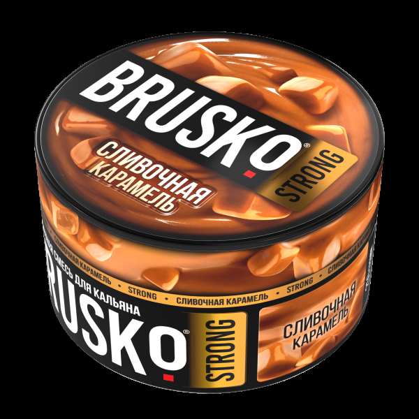 Смесь Brusko Strong сливочная карамель  250 гр в Турции