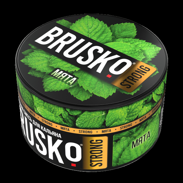 Смесь Brusko Strong мята  250 гр в Турции