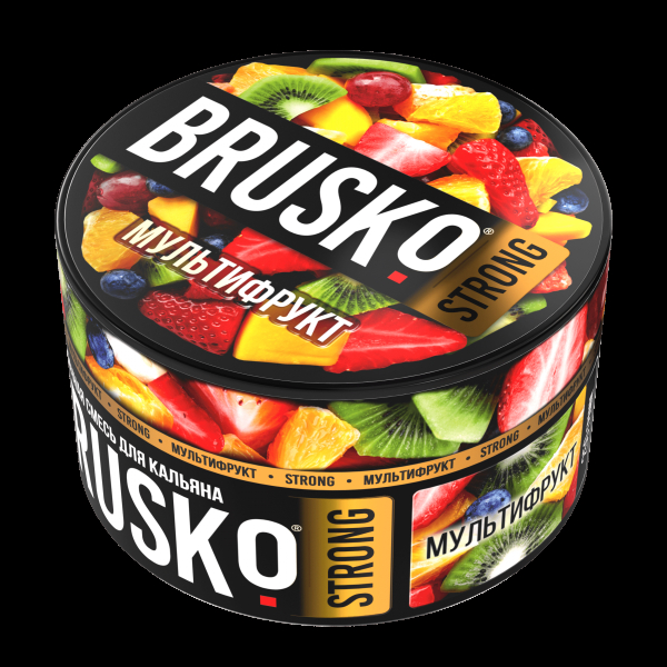 Смесь Brusko Strong мультифрукт  250 гр в Турции
