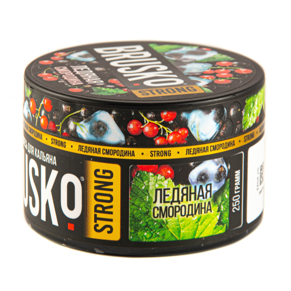 Смесь Brusko Strong ледяная смородина  250 гр в Турции