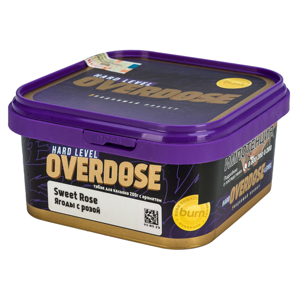 Табак Overdose Sweet Rose  200 грамм в Турции