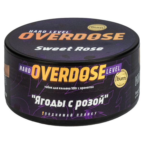 Табак Overdose Sweet Rose  100 грамм в Турции