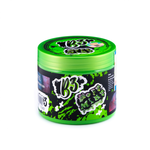 Табак B3 Soft Mint  250 грамм в Турции