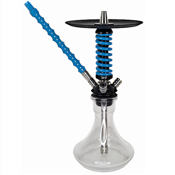Кальян Mamay Custom Coilovers Micro Черный-Голубой Лак  в Турции