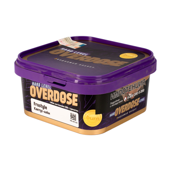 Табак Overdose Frustyle  200 грамм в Турции