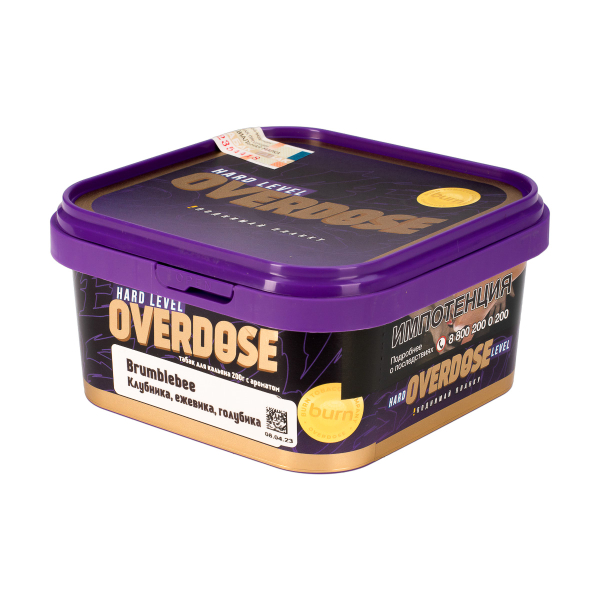Табак Overdose Brumblebee  200 грамм в Турции