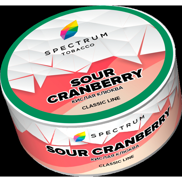 Табак Spectrum Sour cranberry  25 грамм в Турции