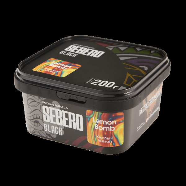 Табак Sebero Black Lemon Bomb  200 грамм в Турции