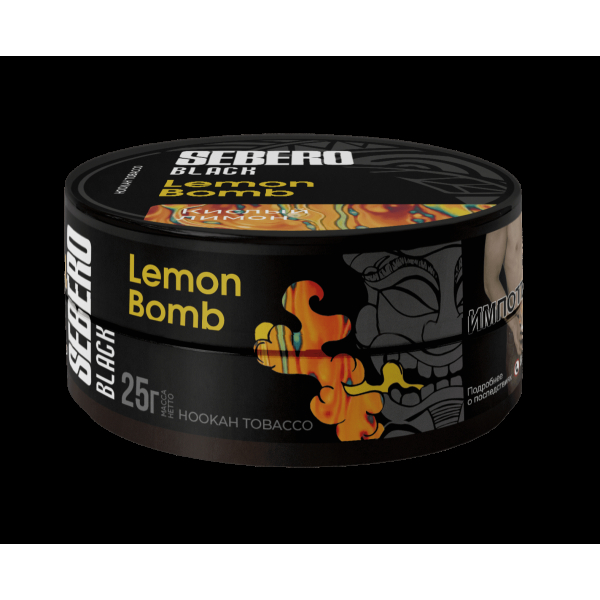 Табак Sebero Black Lemon Bomb  25 грамм в Турции