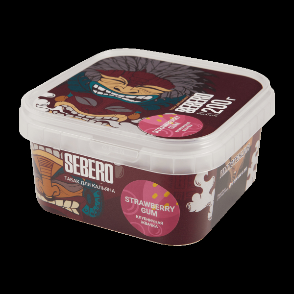 Табак Sebero Strawberry gum  200 грамм в Турции
