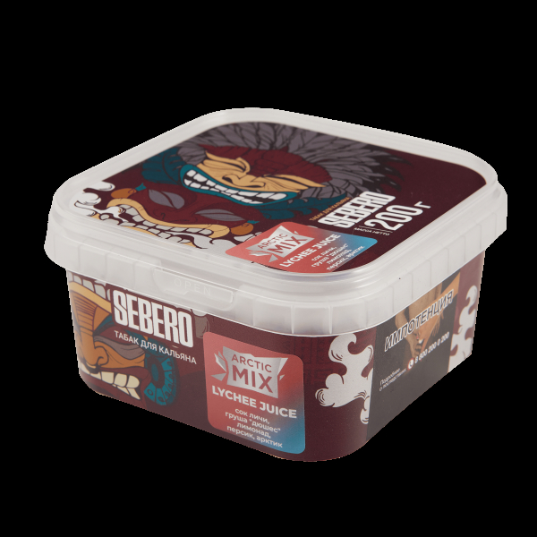Табак Sebero Arctic Mix Lychee juice  200 грамм в Турции