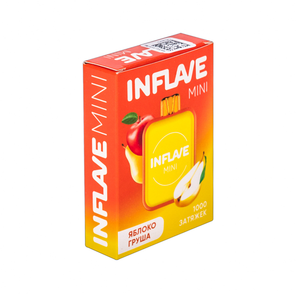 Inflave Mini Яблоко Груша (1000 Затяжек) в Турции