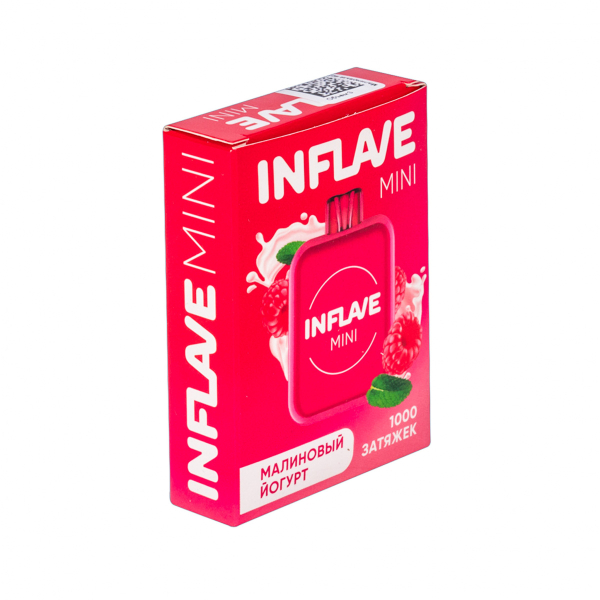 Inflave Mini Малиновый Йогурт (1000 Затяжек) в Турции